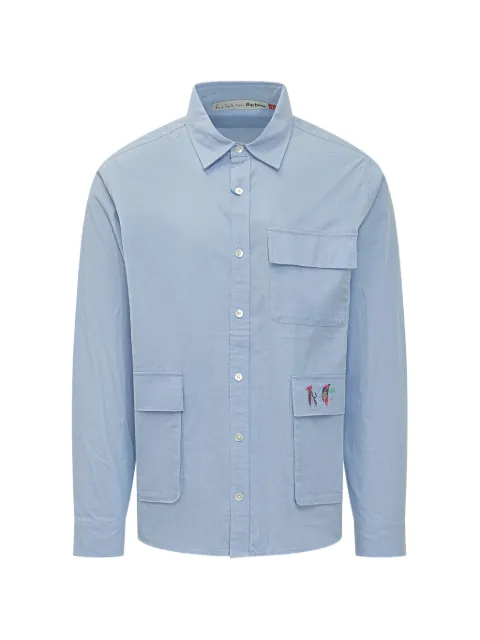 Barbour X Paul Smith pocket shirt