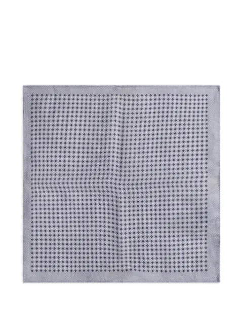 BOSS dotted pocket square