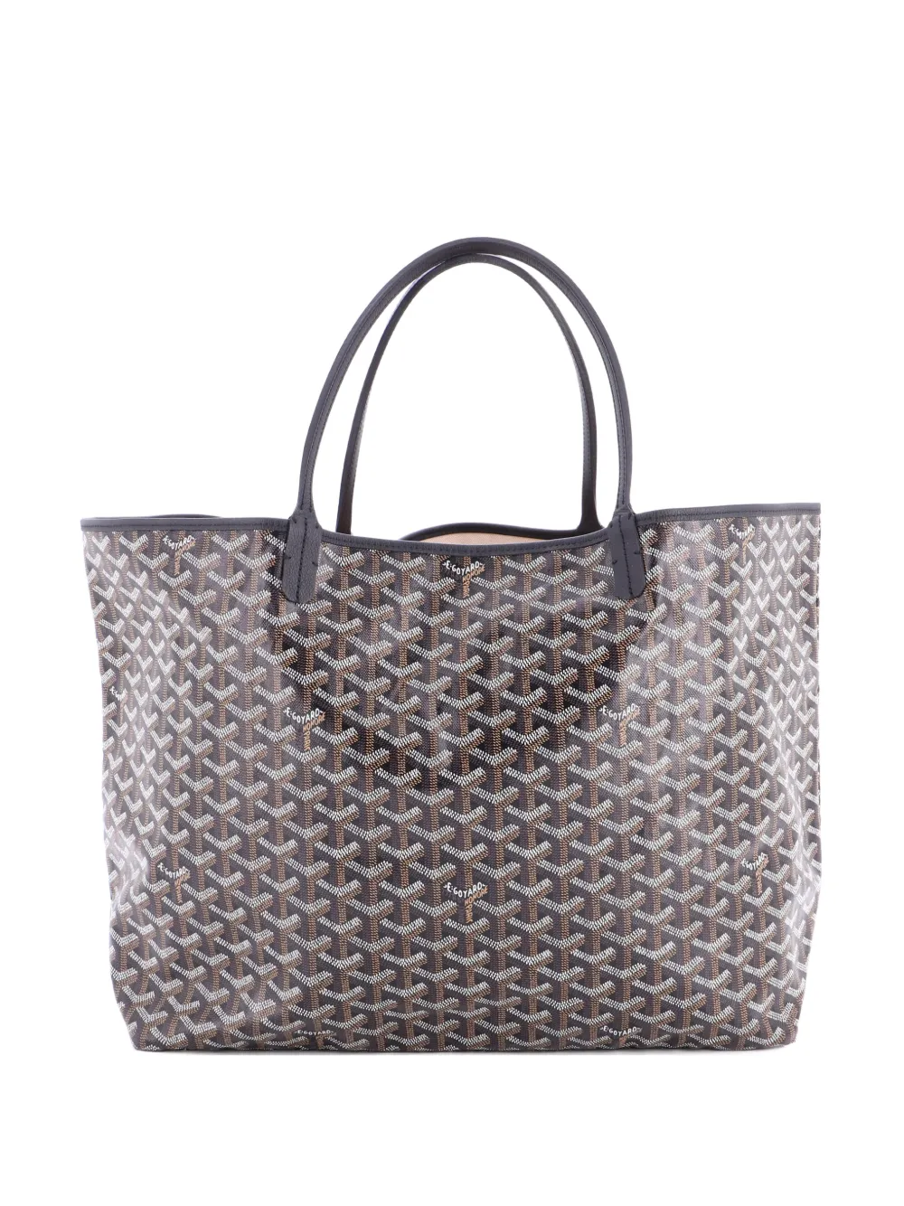 Goyard Pre-Owned Saint Louis Coated Canvas GM tote bag - Nero