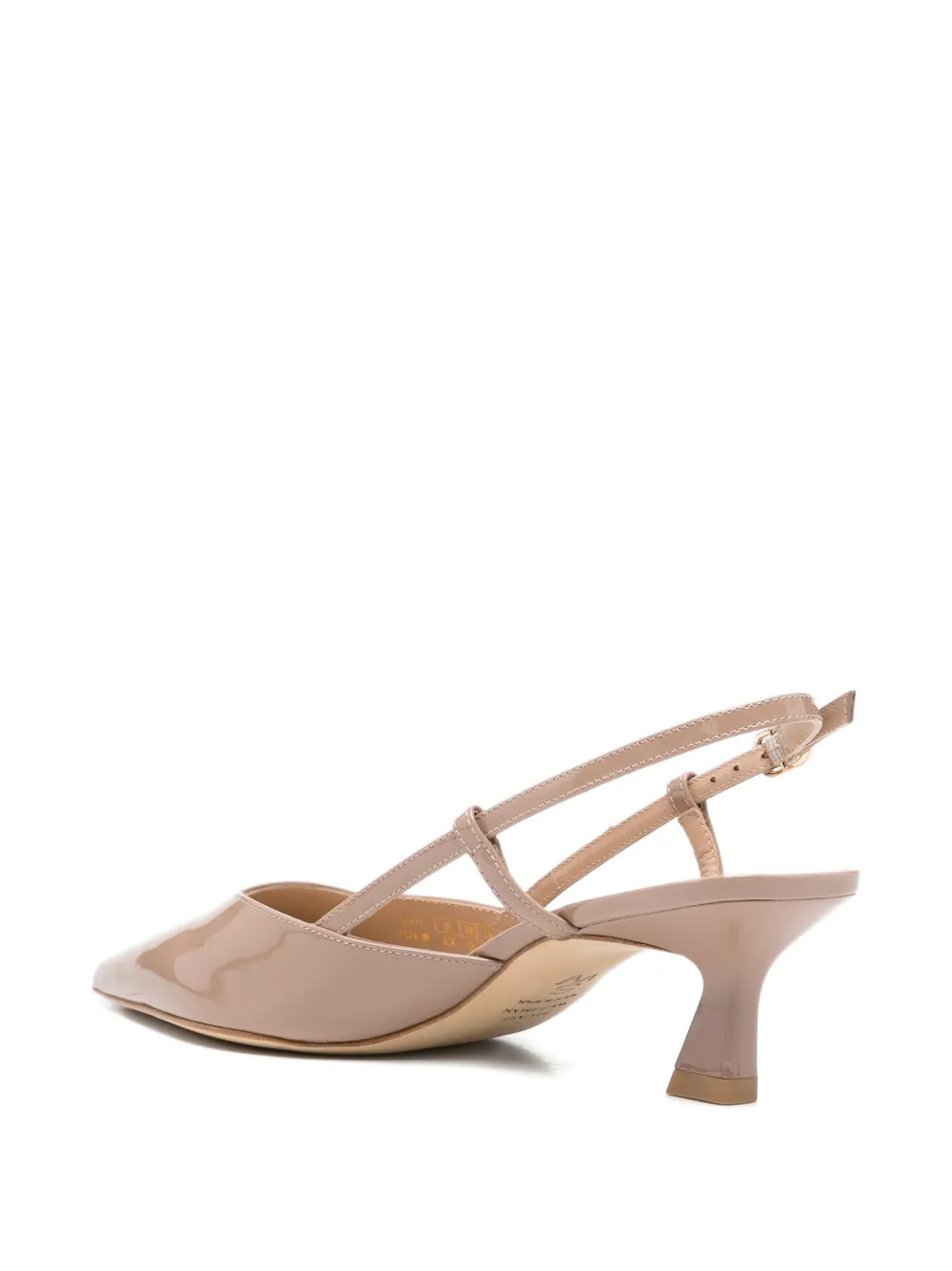 Stuart Weitzman Vinnie 50 slingback pumps Beige