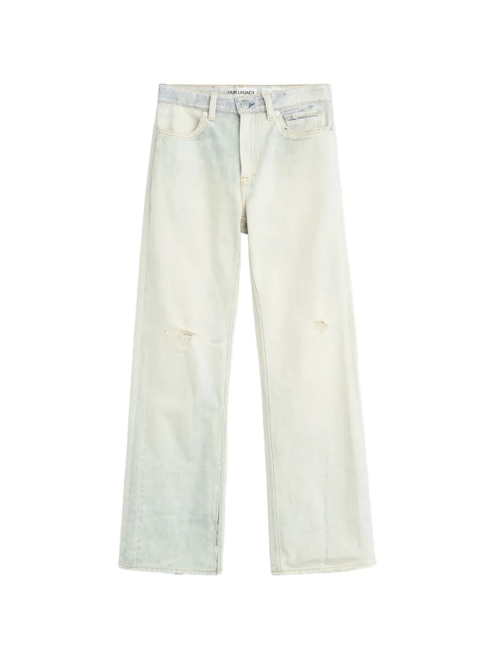 OUR LEGACY Wata cut trousers - Nude