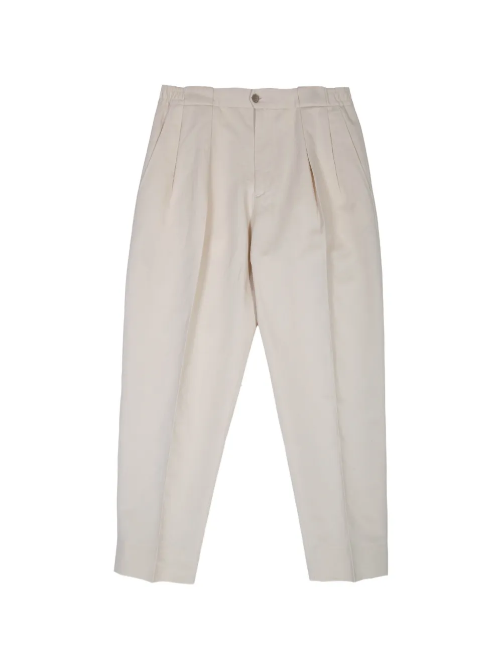 Briglia 1949 Portobellos pleated elasticated-waist trousers - Toni neutri