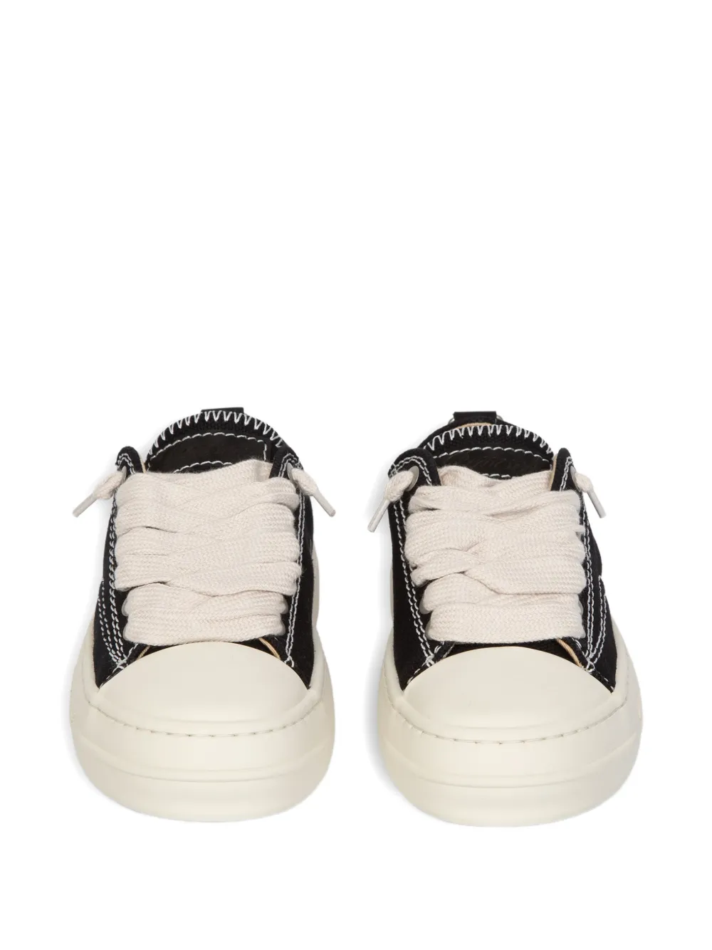 Represent contrast-stitching sneakers Zwart