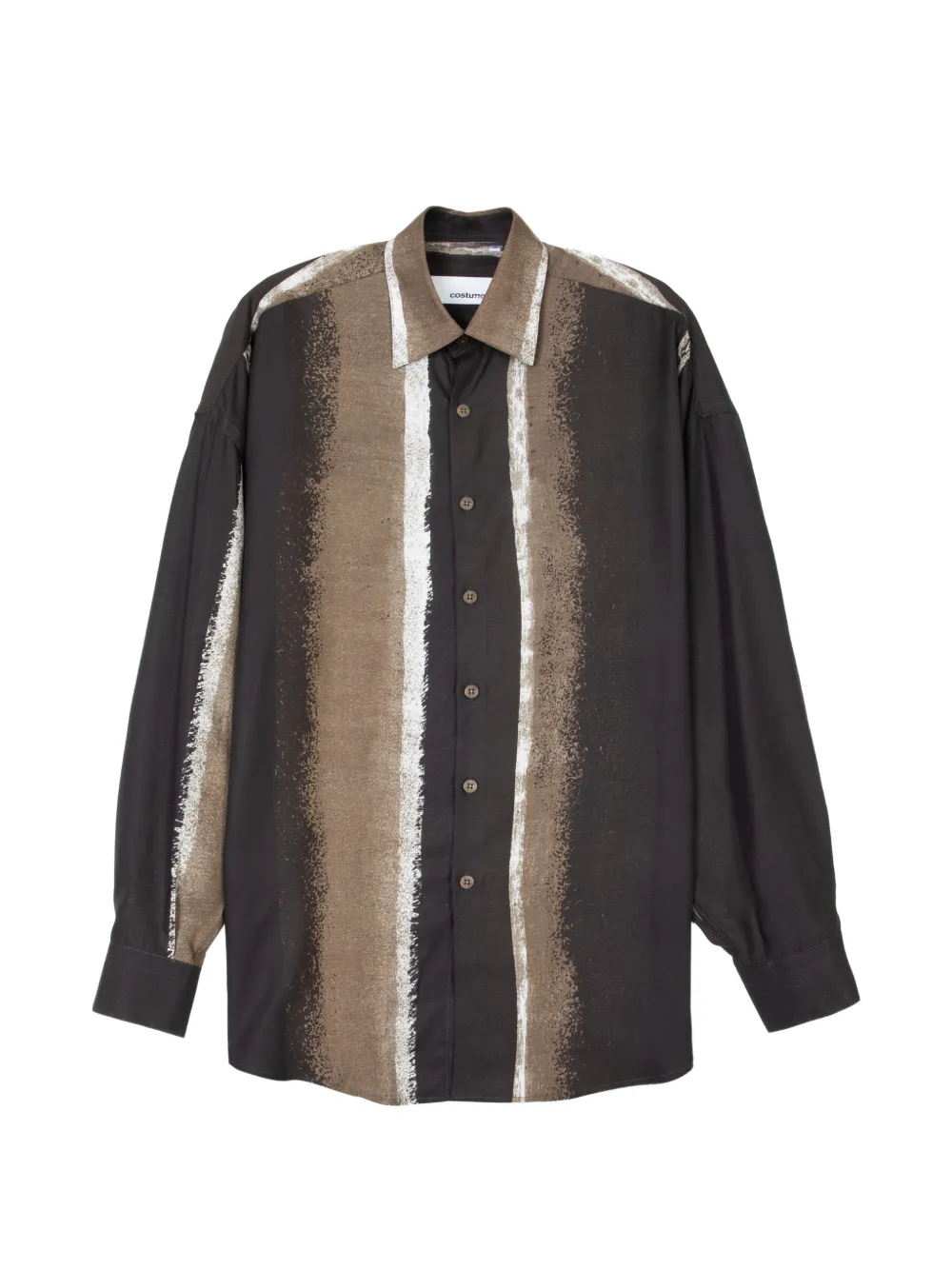 Costumein striped shirt | Black
