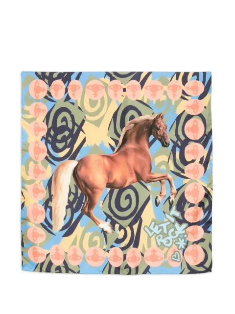 Vivienne Westwood horse scarf