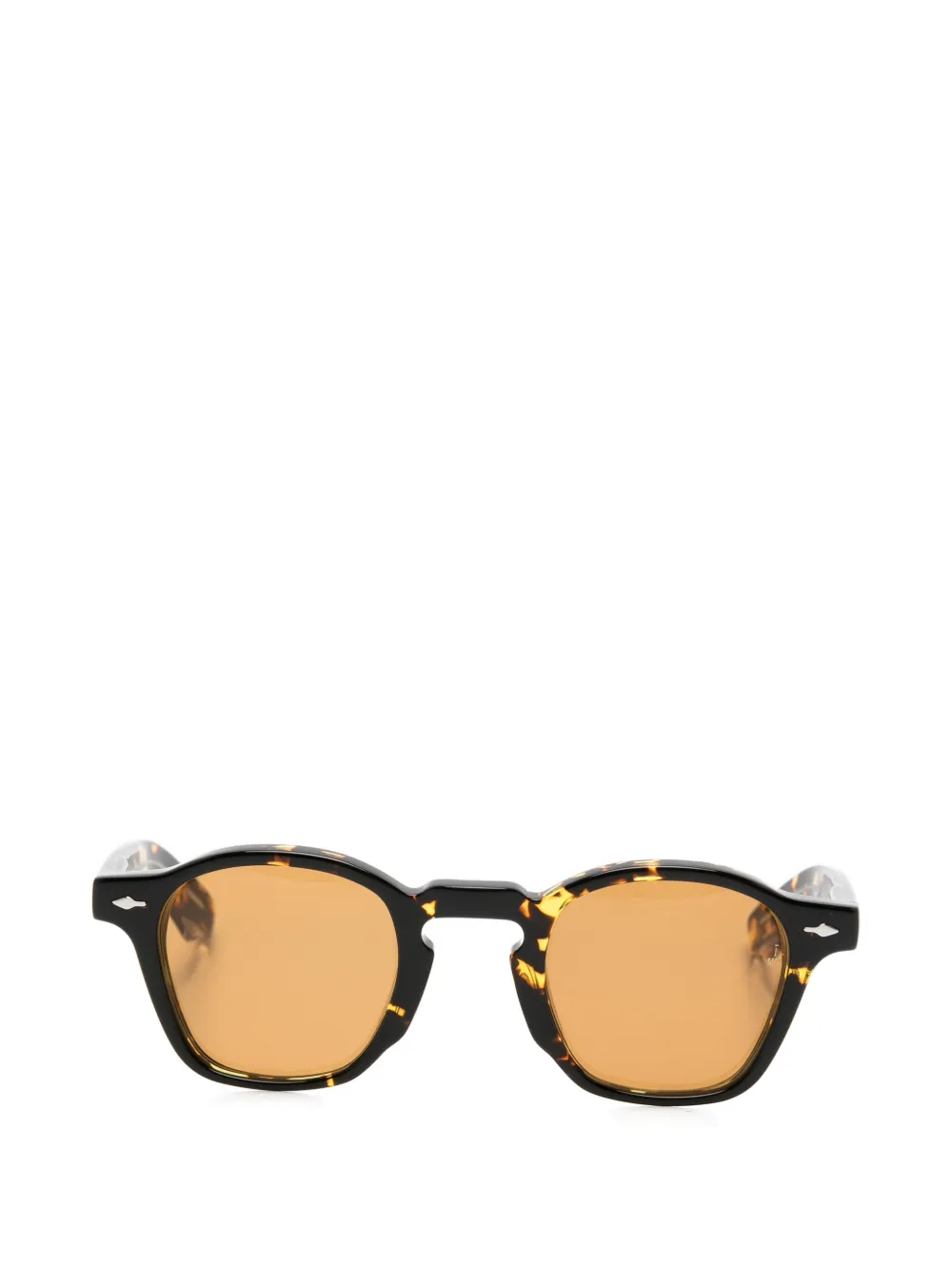 Jacques Marie Mage browline zephirin sunglasses - Marrone