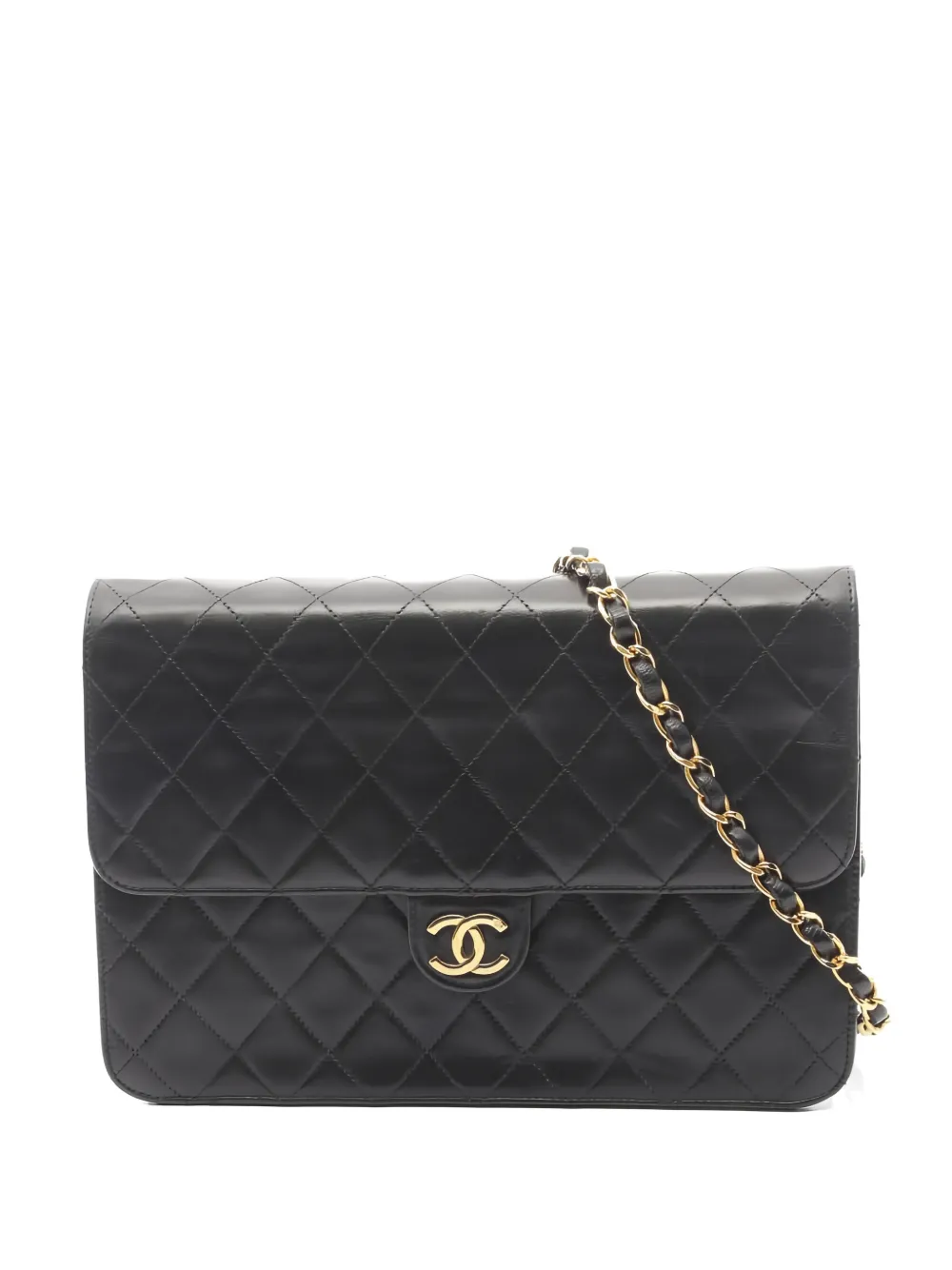 CHANEL Pre-Owned 1997-1999 Jumbo Double Flap shoulder bag - Nero