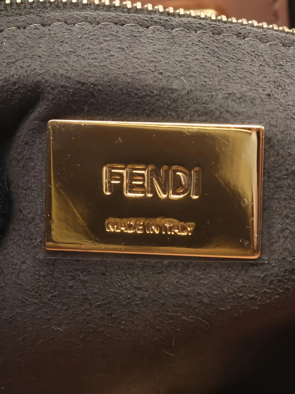 2010s Small Ff Leather Tote Bag