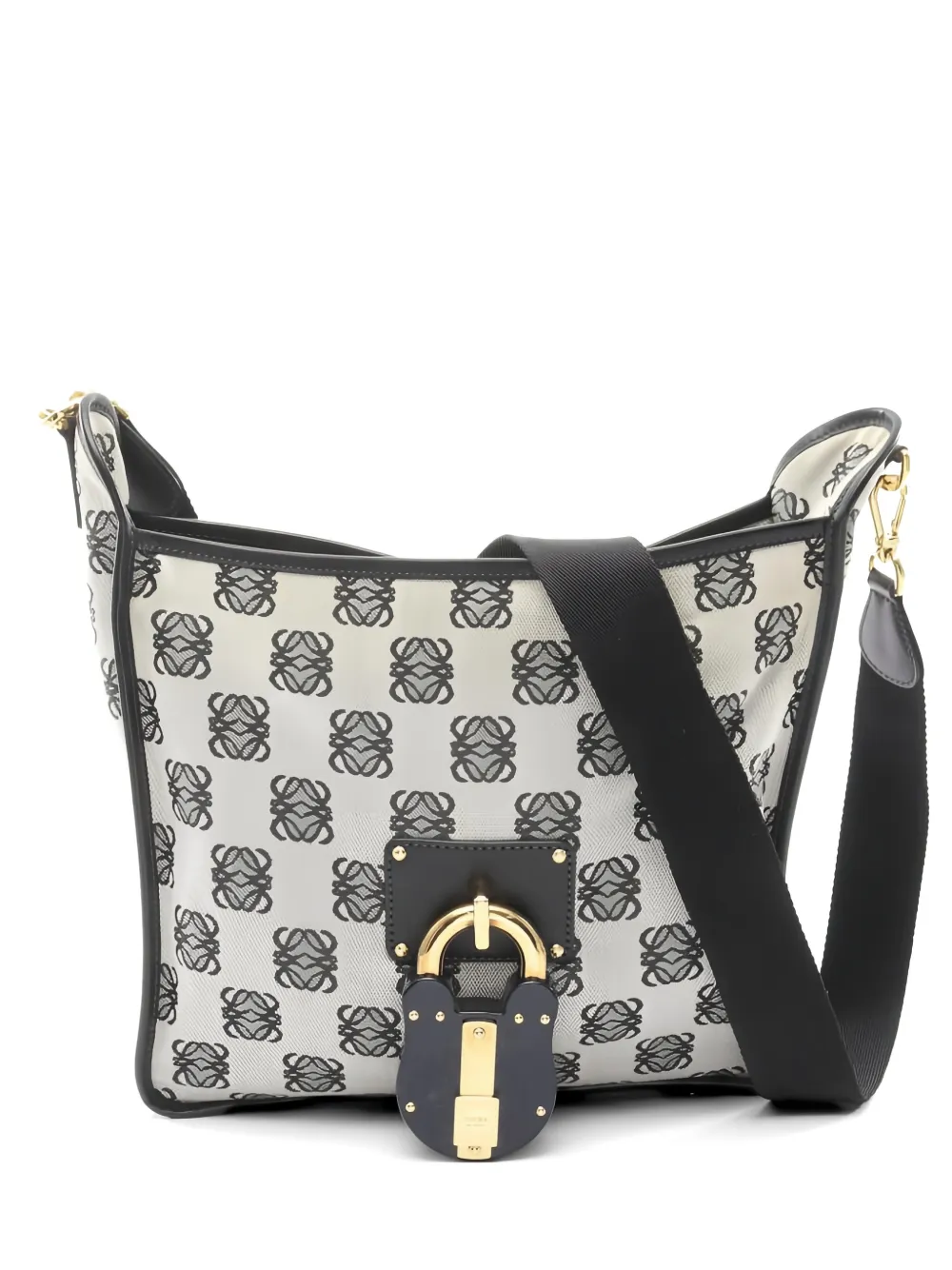 Loewe Pre-Owned 2000s Anagram shoulder bag - White