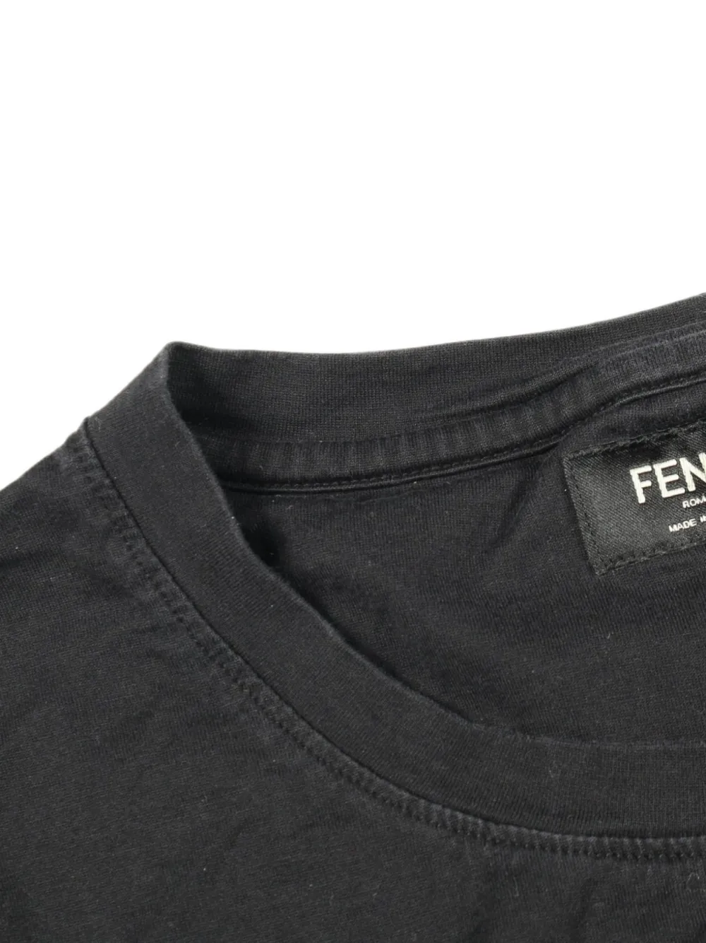 【美品】FENDI × MARCJACOBS総柄ロゴTシャツ XLオーバーサイズ Fendi Pre-Owned 2000s FF Labyrinth Embroidery short-sleeve T-shirt