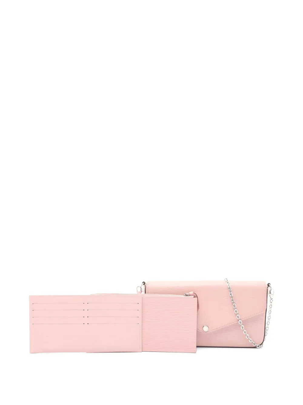 2017 Felicie Leather Chain Shoulder Bag