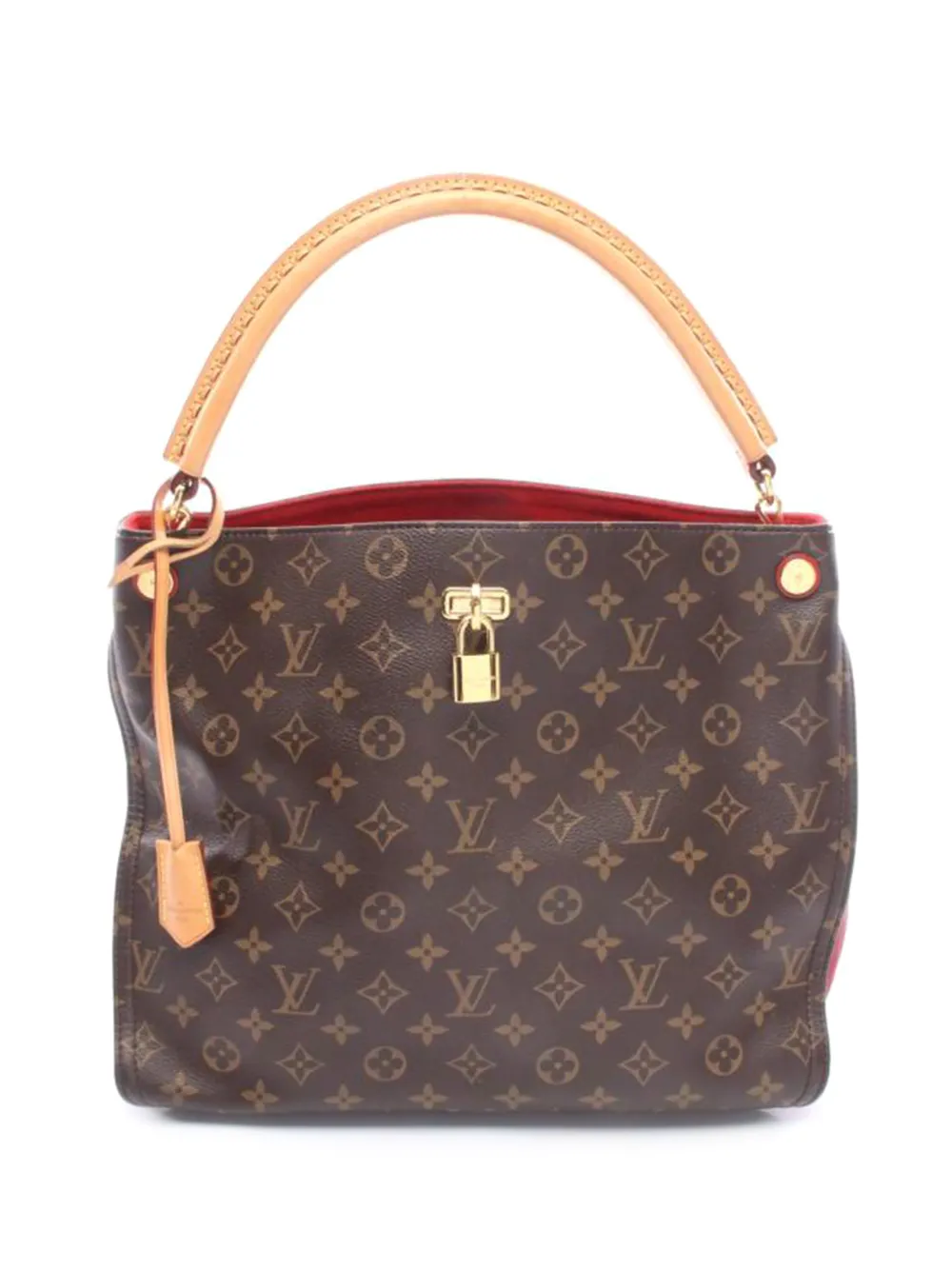 Louis Vuitton Pre-Owned 2015 Gaia monogram shoulder bag - Marrone