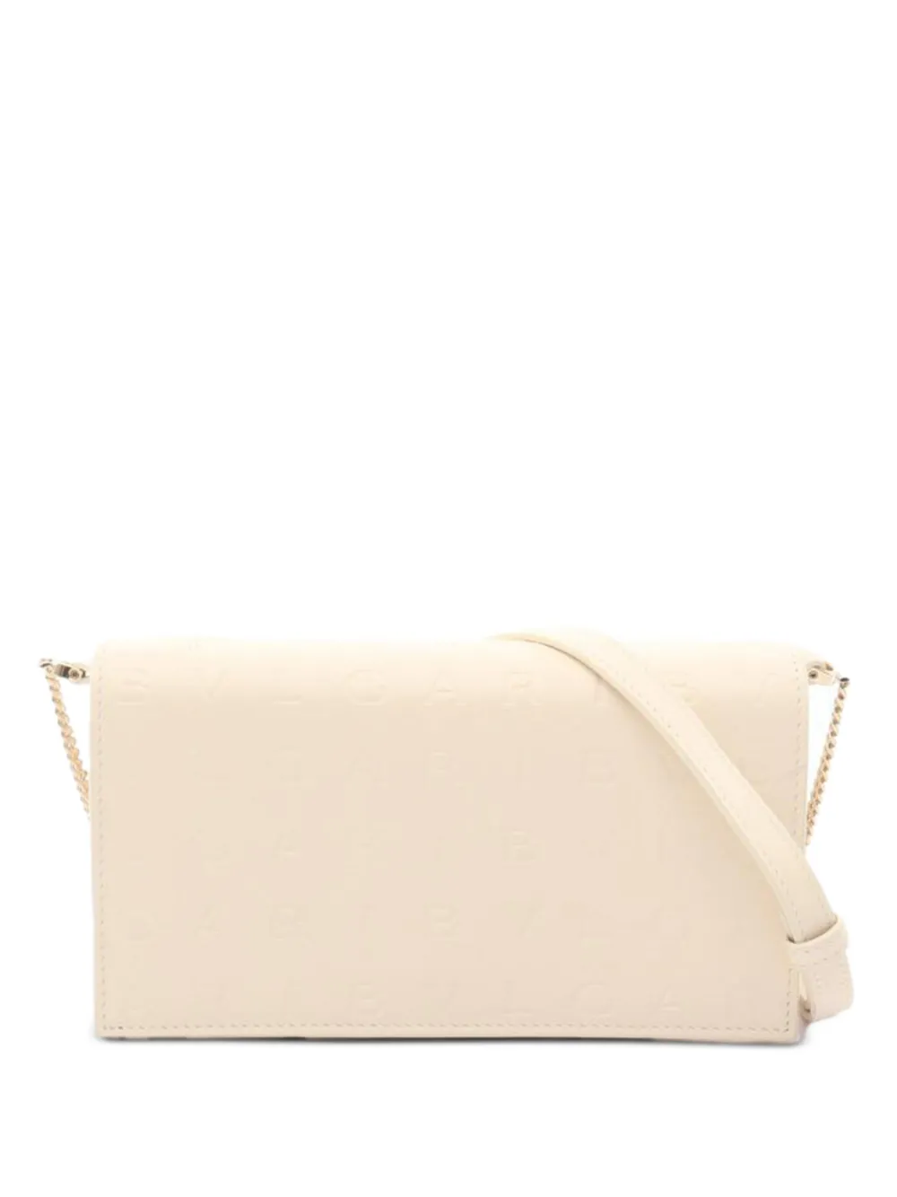 Bvlgari Pre-Owned Borsa a tracolla Infiniteum con logo anni 2010 - Toni neutri