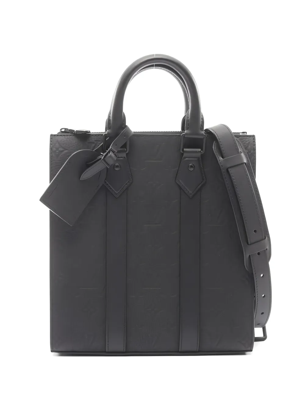 Louis Vuitton Pre-Owned 2021 Sac Plat Monogram tote bag - Nero