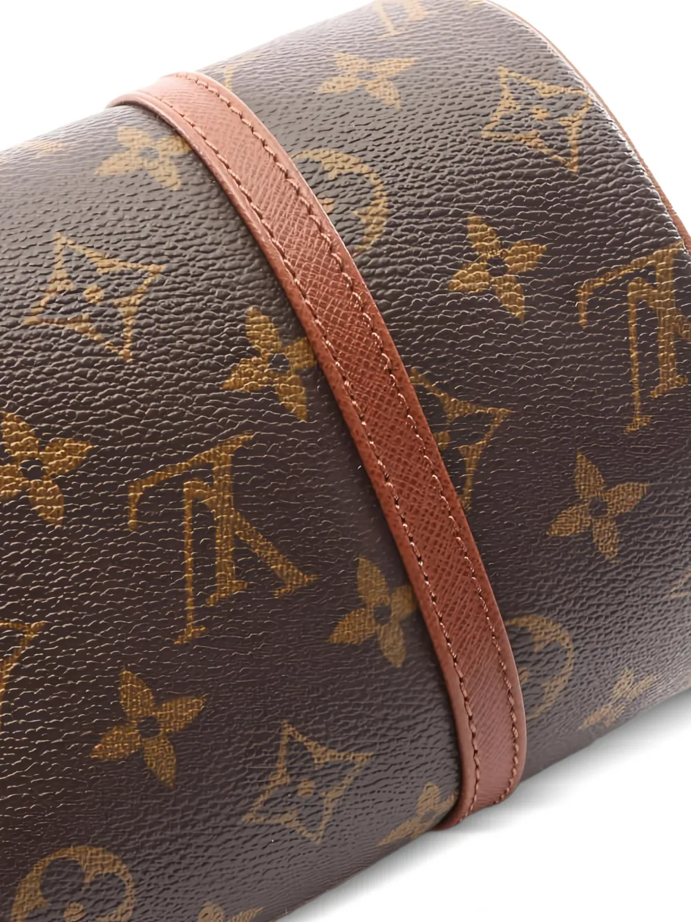 1998 Papillon Monogram Leather Handbag