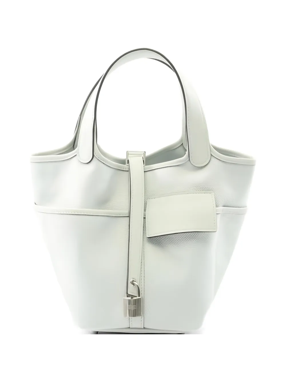 Hermès Pre-Owned 2025 PM Picotan Lock tote bag - Grigio