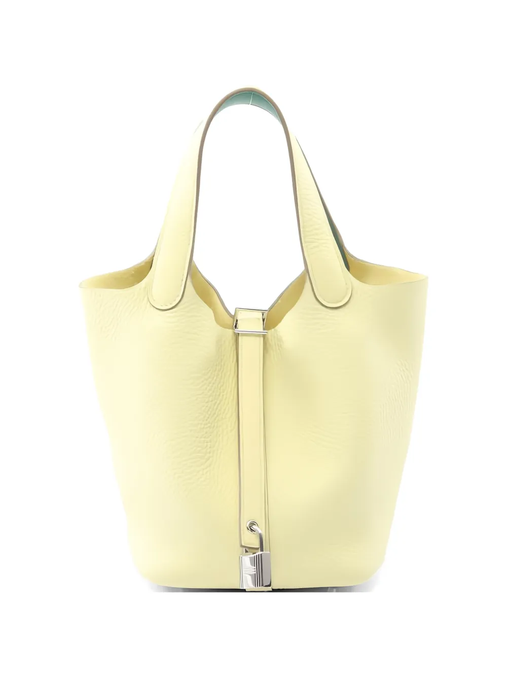 Hermès Pre-Owned 2024 Jaune Milton grained leather handbag - Giallo