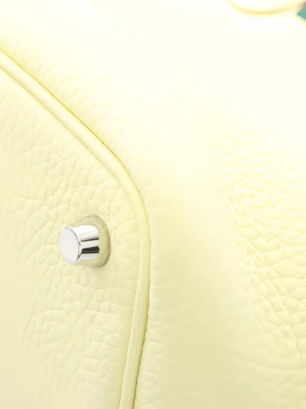 2024 Jaune Milton Grained Leather Handbag