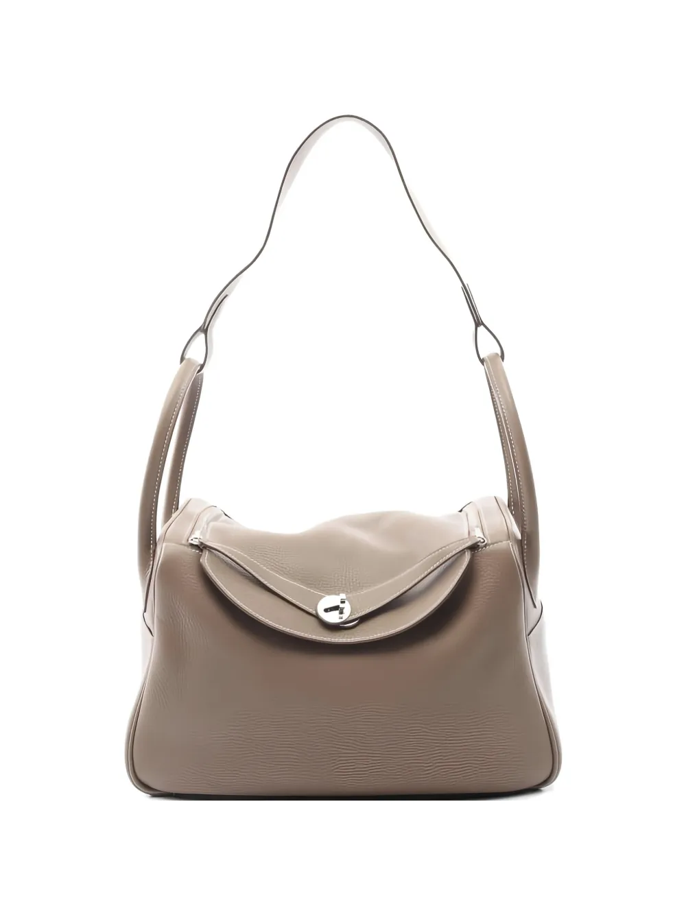 Hermès Pre-Owned 2015 34 Lindy leather shoulder bag - Toni neutri