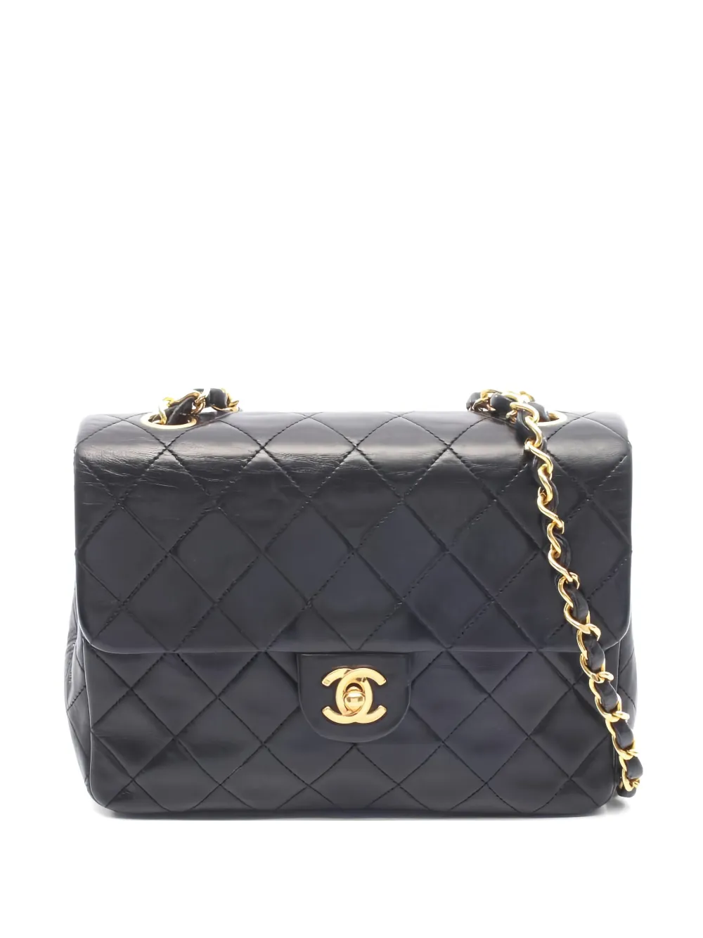 CHANEL Pre-Owned mini 1989 Mini Matelassé 20 crossed-body bag - Nero