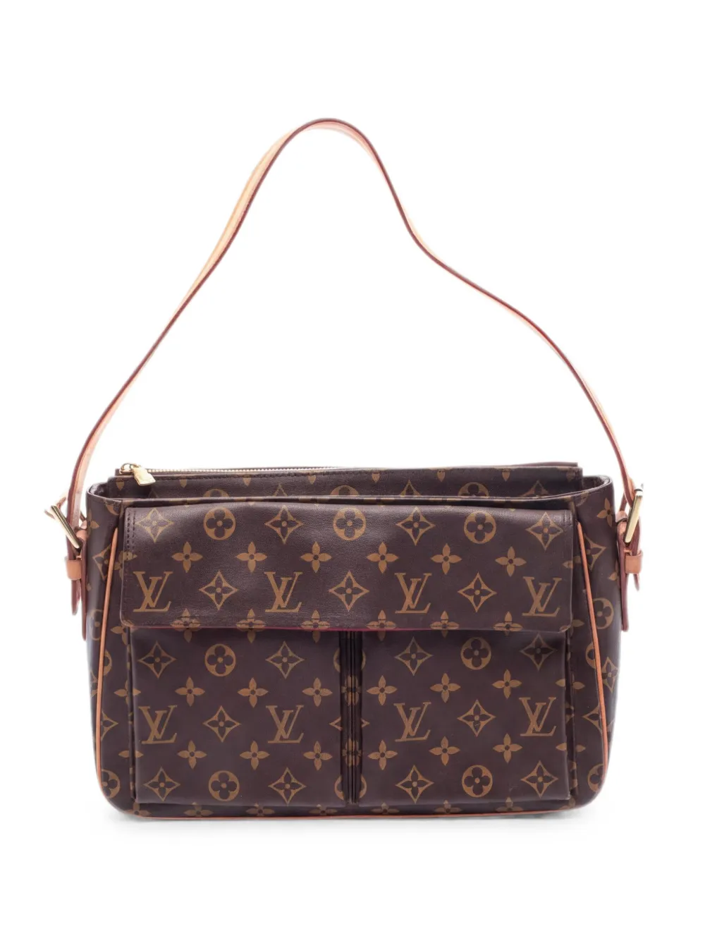 Louis Vuitton Pre-Owned 2004 Vivacite GM monogram shoulder bag - Marrone