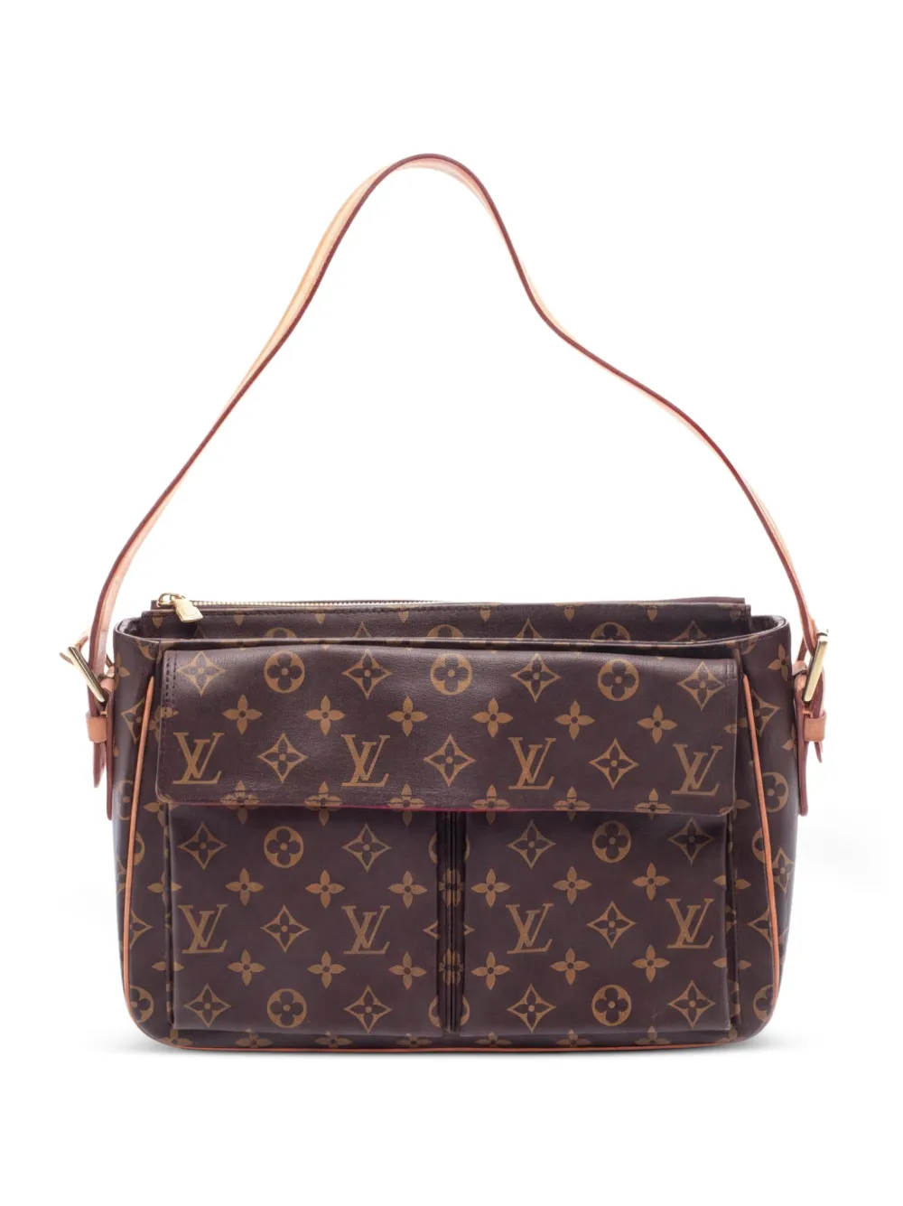 Louis Vuitton Pre-Owned 2004 Vivacite GM monogram shoulder bag - Marrone