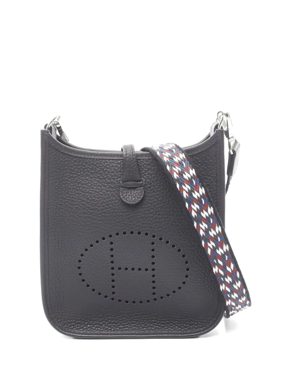 Hermès Pre-Owned 2023 Evelyne Amazon TPM leather shoulder bag - Blu