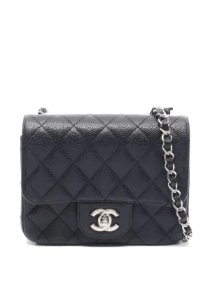 CHANEL Pre-Owned 2010-2011 Mini Square Classic Flap Shoulder Bag