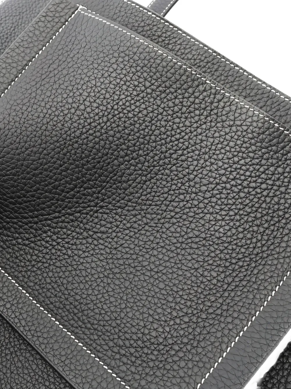 2021 46 Kabaserie Topstitched Leather Tote Bag