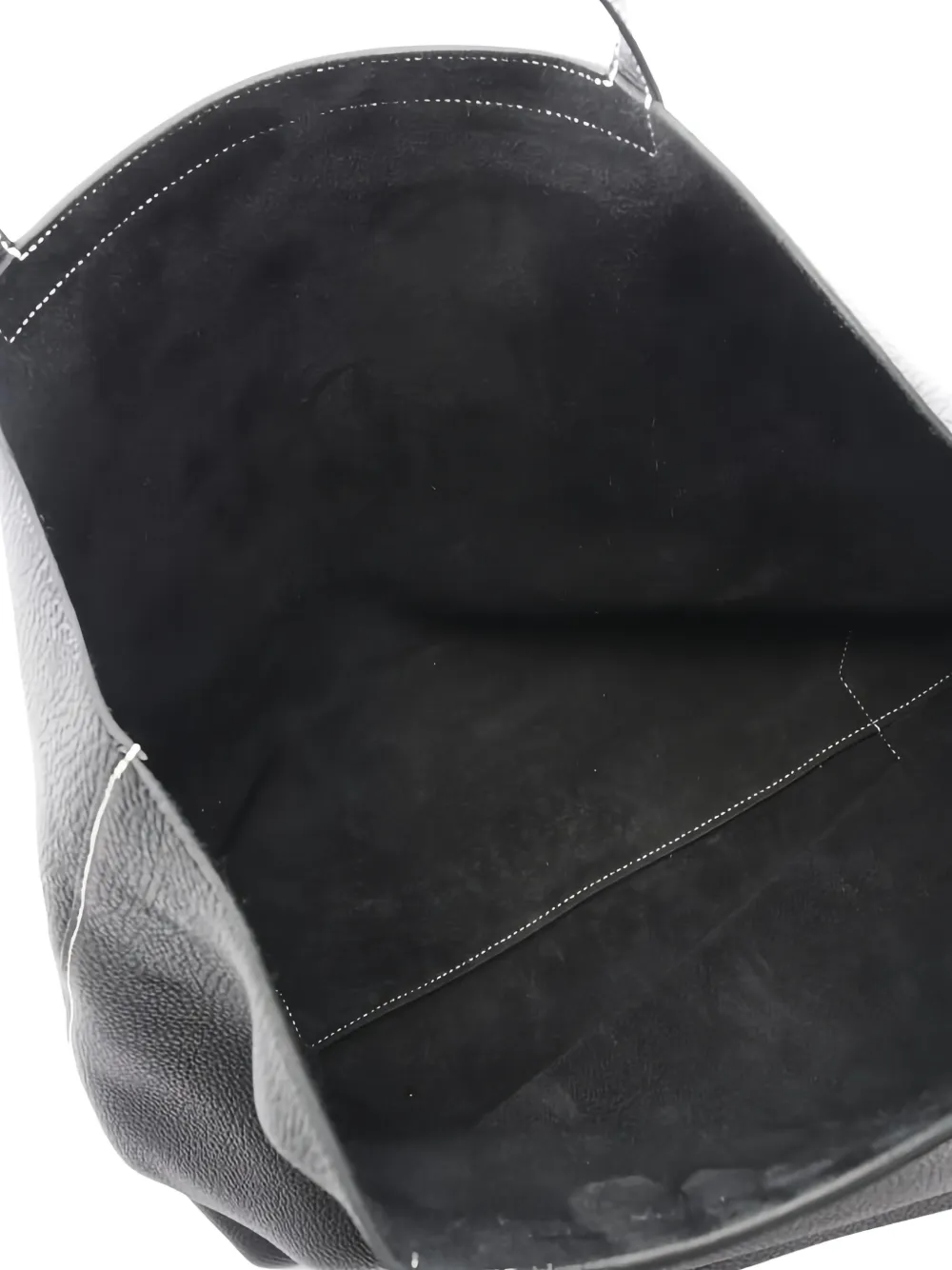 2021 46 Kabaserie Topstitched Leather Tote Bag