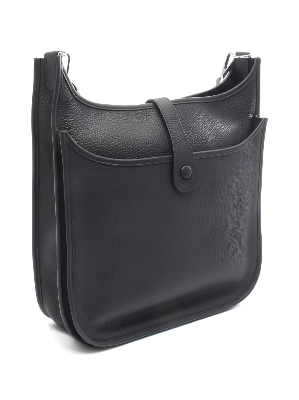 Hermès Pre-Owned 2024 GM Evelyn 3 leren schoudertas Zwart