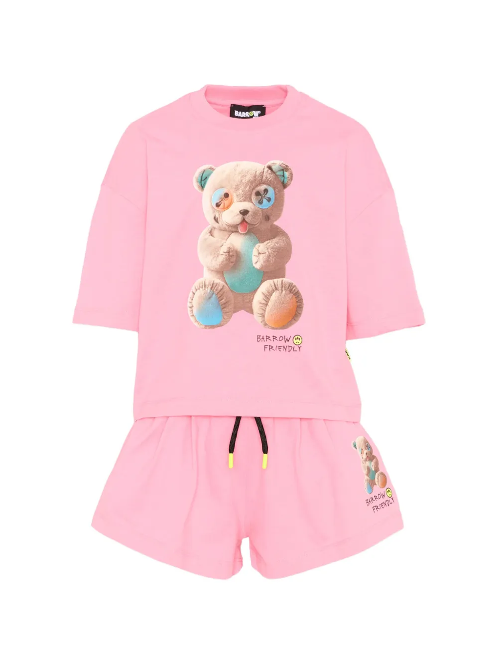 Barrow kids graphic shorts set (set of two) - Rosa