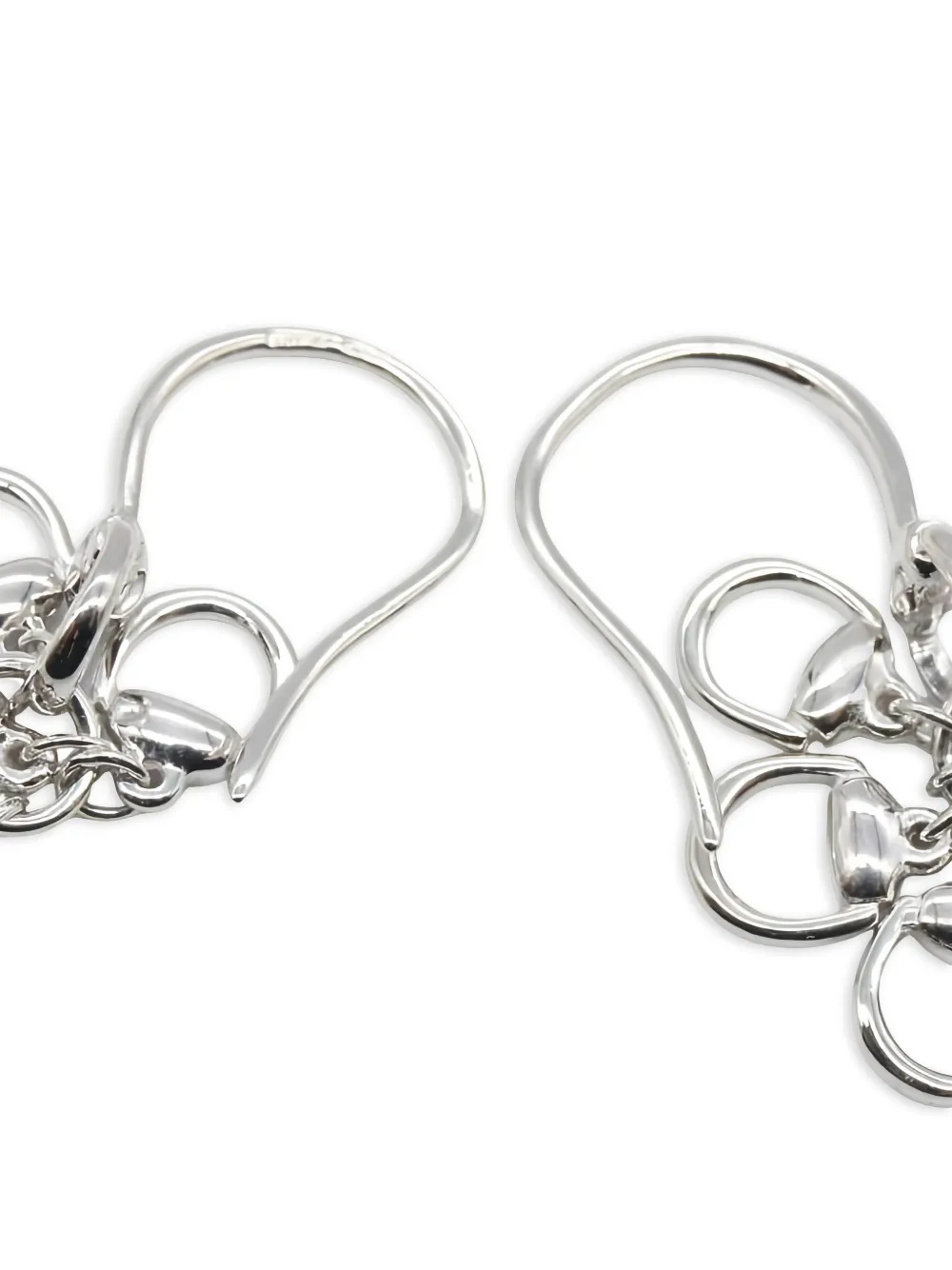 1910s Horsebit Drop Hook Earrings