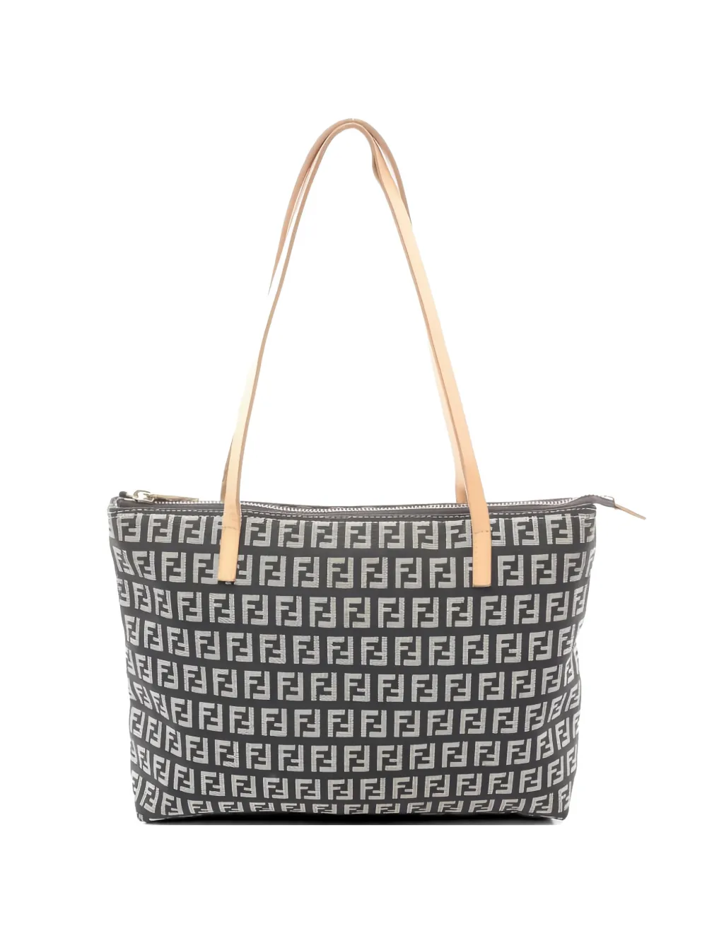 Fendi Pre-Owned Borsa tote con motivo Zucchino anni 2000 - Nero