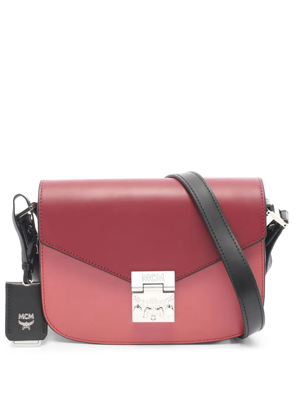 MCM Pre-Owned Borsa a spalla Patricia in pelle anni 2010 - Rosso