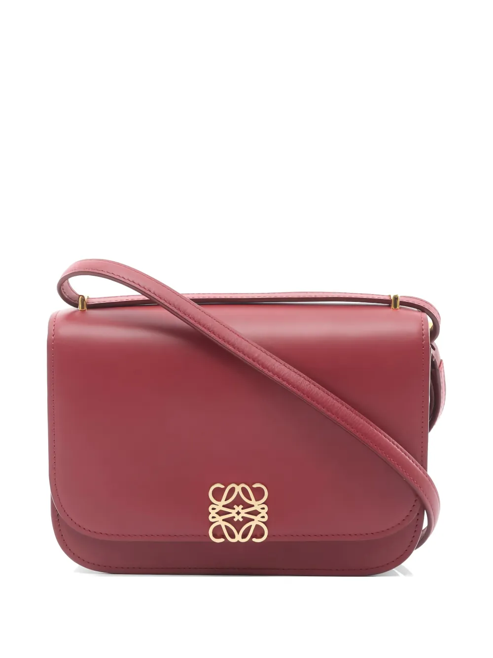 Loewe Pre-Owned 2010s small Goya leather cross body bag - Rosso