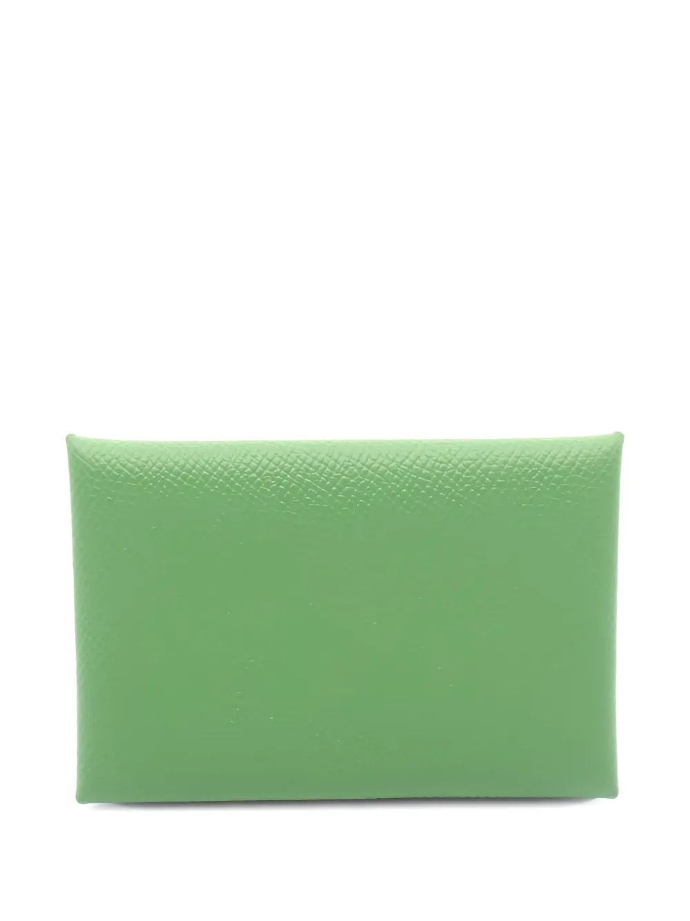 Hermès Pre-Owned Portamonete Calvi in pelle 2023 - Verde