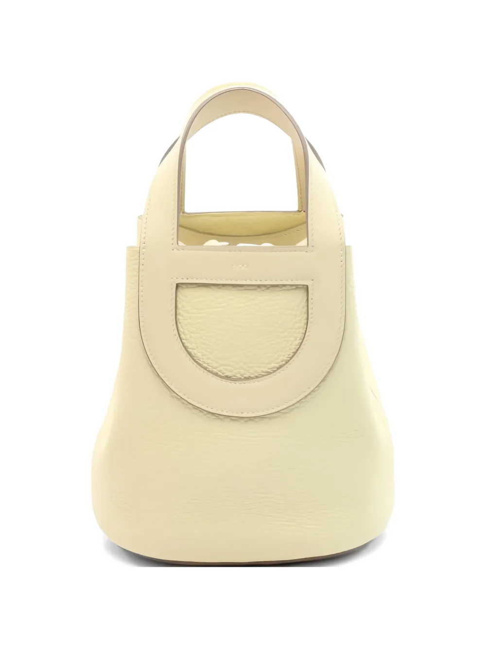 Hermès Pre-Owned 2025 Jaune Milton leather handbag - Giallo