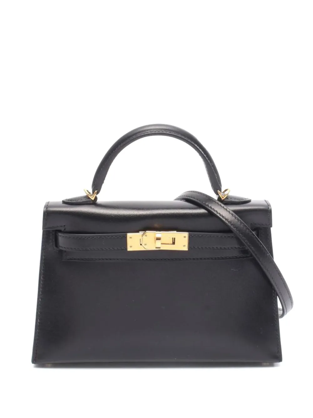 Hermès Pre-Owned 2024 mini 2 Kelly handbag - Nero