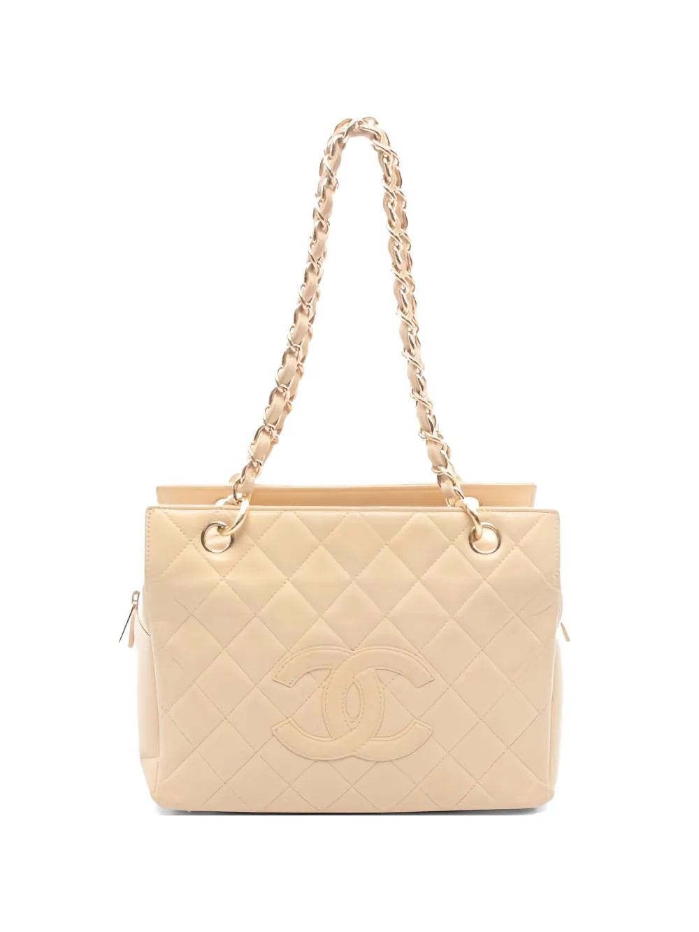 CHANEL Pre-Owned 2002-2003 Matelasse chain shoulder bag - Toni neutri