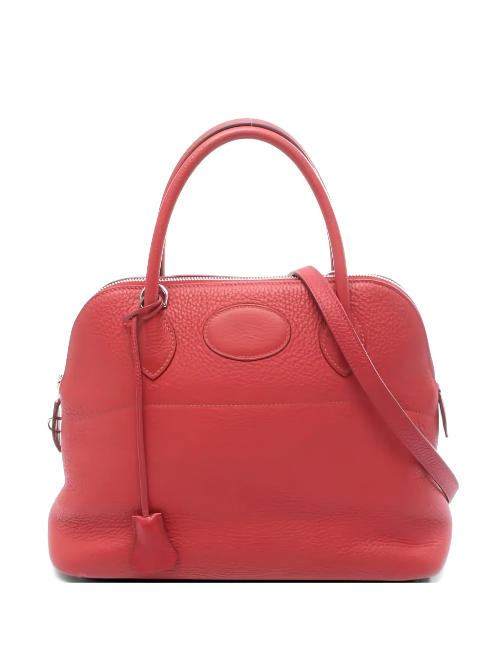 Hermès Pre-Owned 2012 31 Bolide rouge garance taurillon clemence tote bag - Rosso