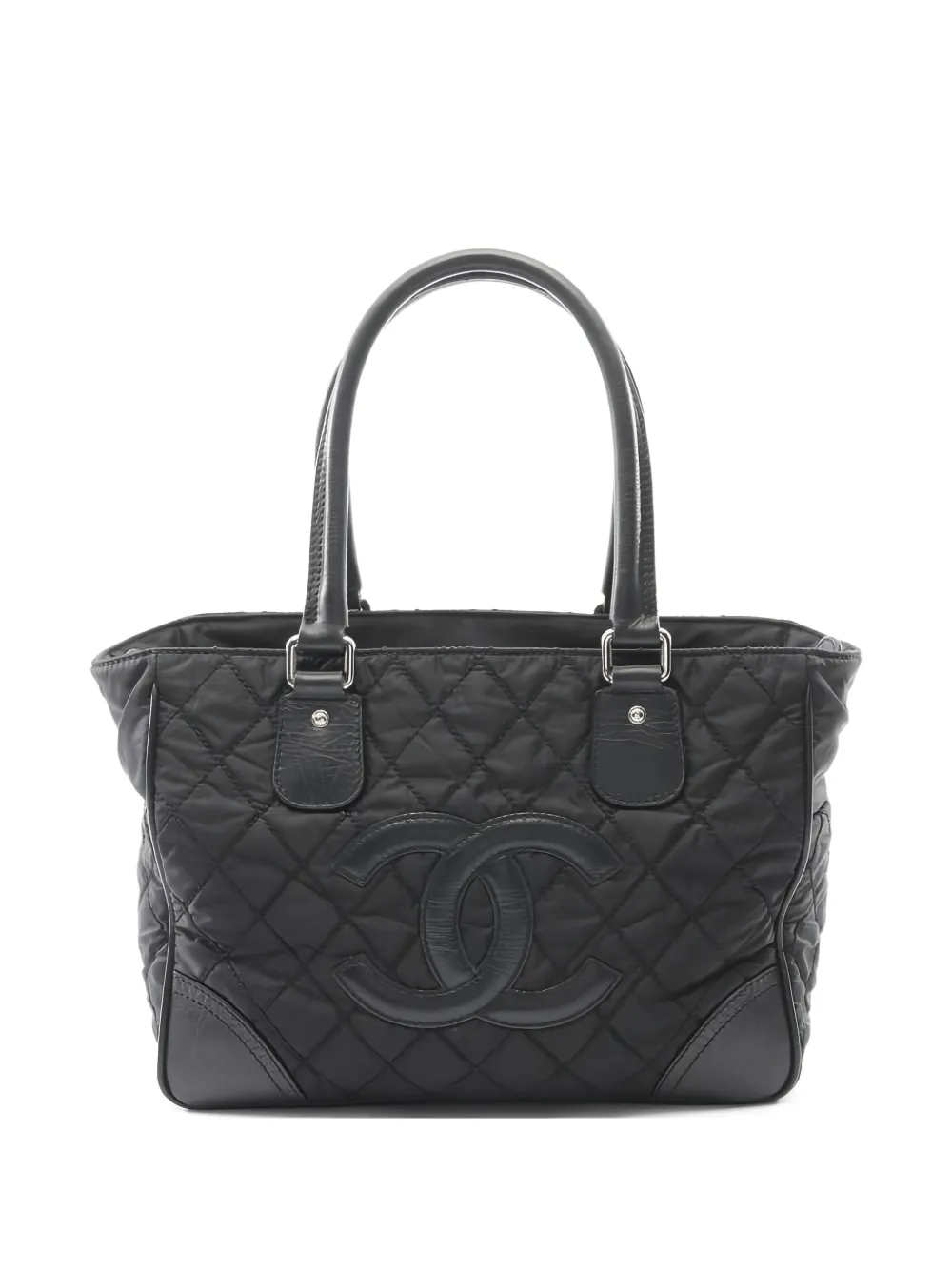 CHANEL Pre-Owned 2008-2009 quilted leather shoulder bag - Nero