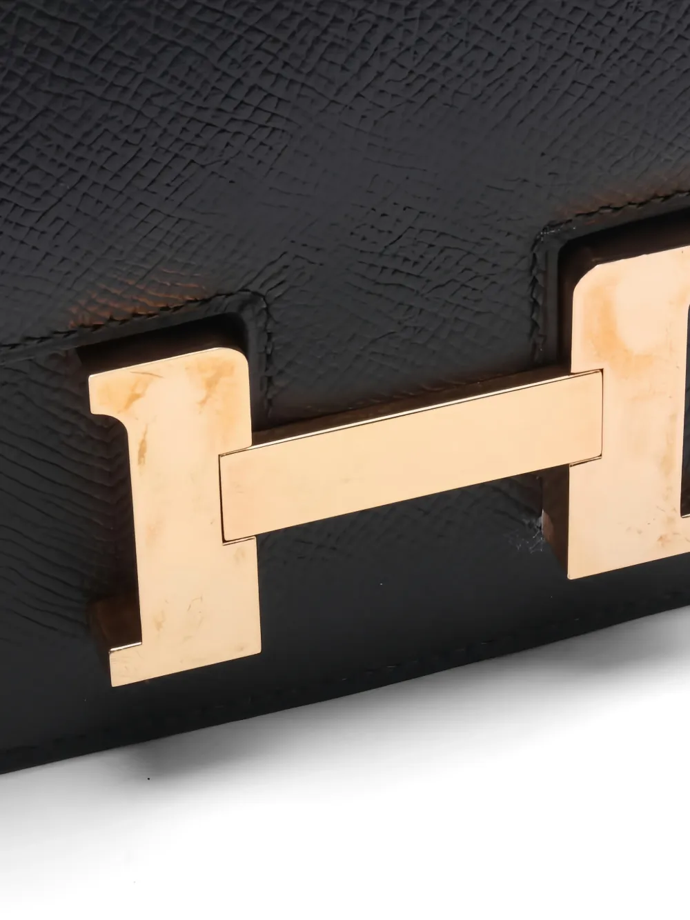 2020 Mini Constance 3 Textured-Leather Shoulder Bag