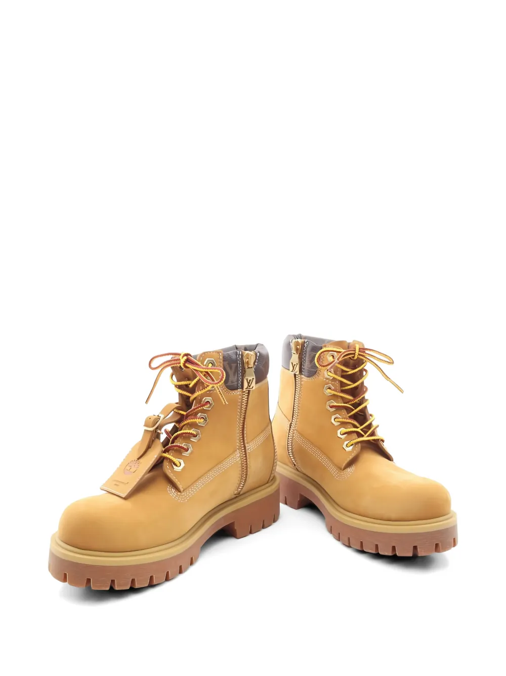 × Timberland 2024 monogram leather boots