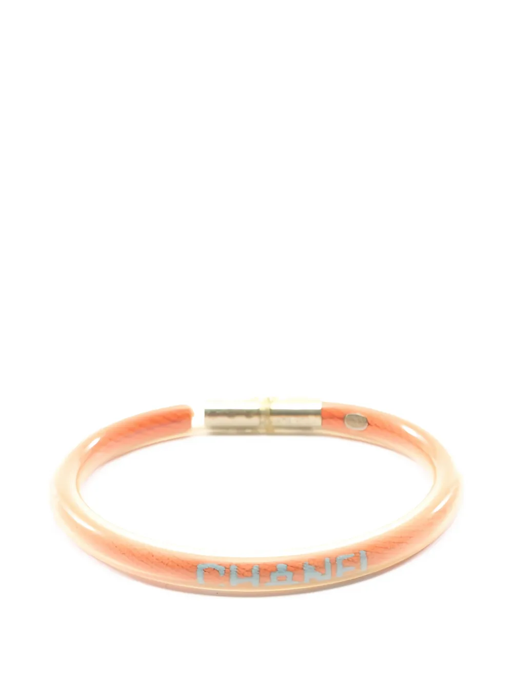 CHANEL Pre-Owned Bracciale Sports Line con logo 1986-1988 - Oro