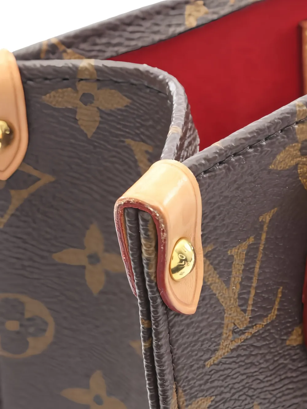  Louis Vuitton Pre-owned 2021s Bb Sac Plat Monogram-canvas Tote Bag - Brown 