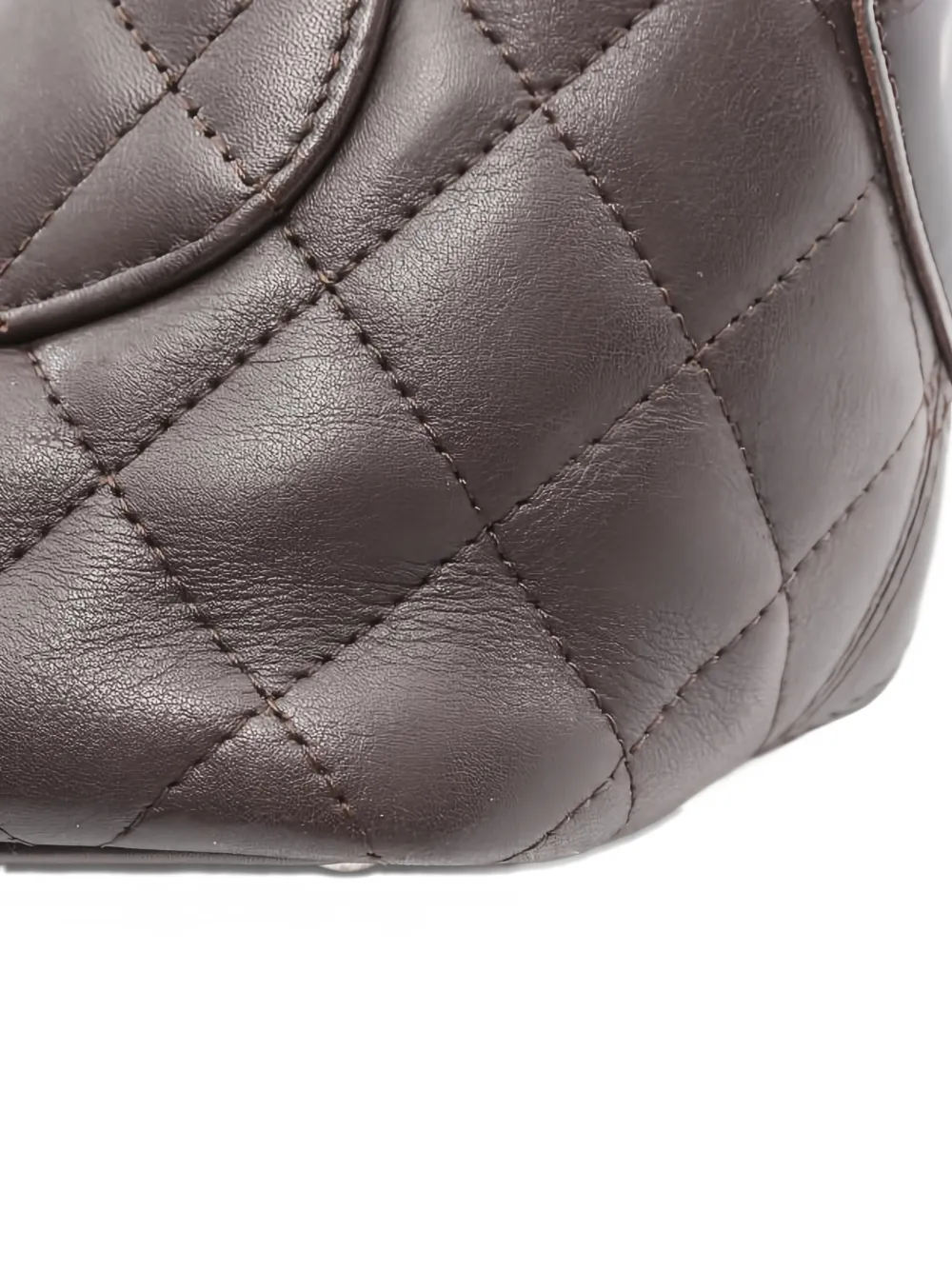 2004~2005 Medium Cambon Line Quilted Leather Tote Bag