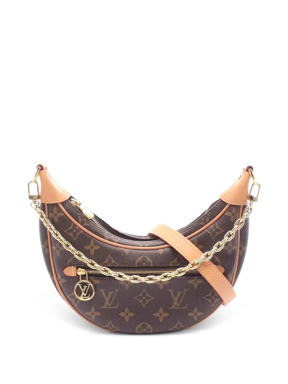 Louis Vuitton Pre-Owned 2010s Loop chain shoulder bag - Marrone