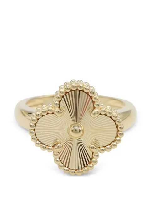 Van Cleef & Arpels Pre-Owned Alhambra Guilloché ring