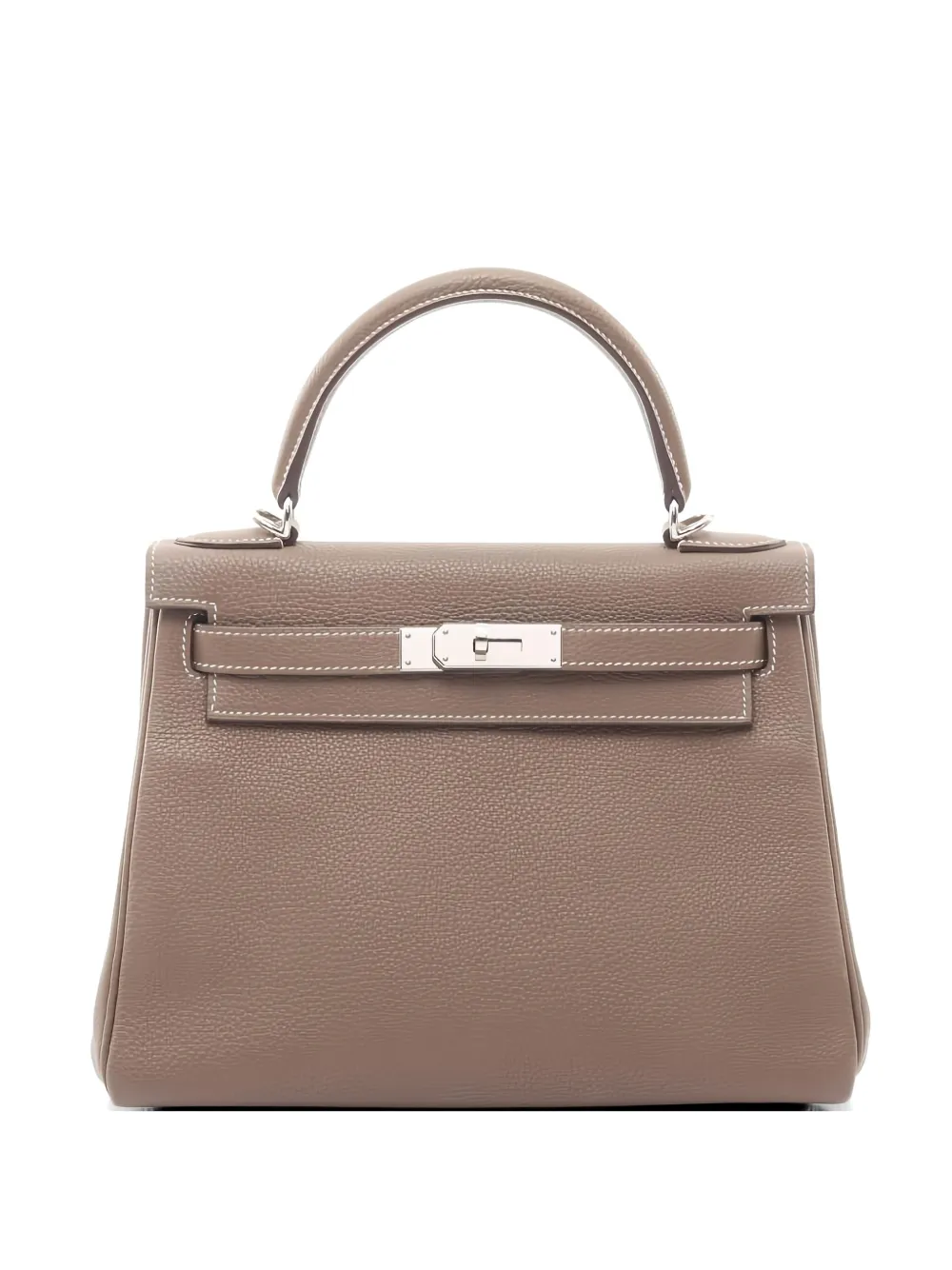 Hermès Pre-Owned 2019 calf leather handbag - Marrone